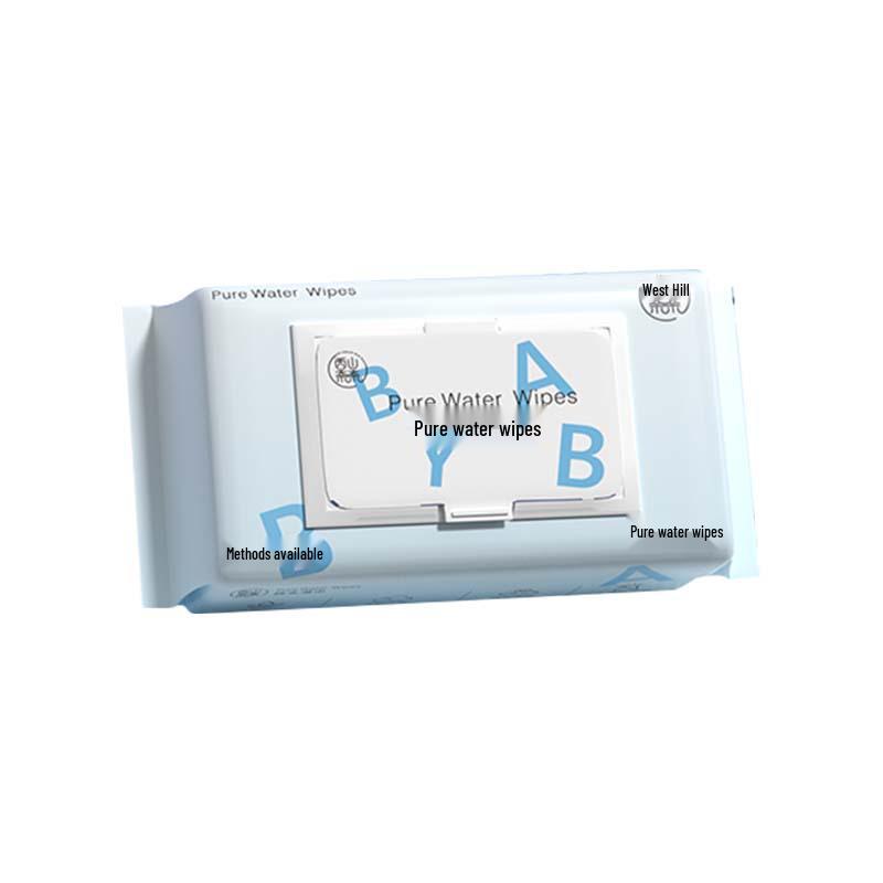 Xishan Nana Baby Hand & Mouth Wipes, 80-Count Pack, Pull-out Design