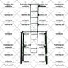 Anti-Dizziness Single Rotary Ladder