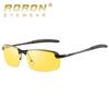 Aoron Night Vision Goggles for Driving, Night Vision Glasses for Drivers, Night Anti-glare Luminous Polarized Driving Glasses