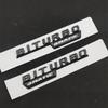 3D ABS Car Trunk Badge BITURBO 4MATIC Emblem Logo For Mercedes C43  W205 W204 E43 W213 W212 GLE43 X253 GLC43 W167 Accessories