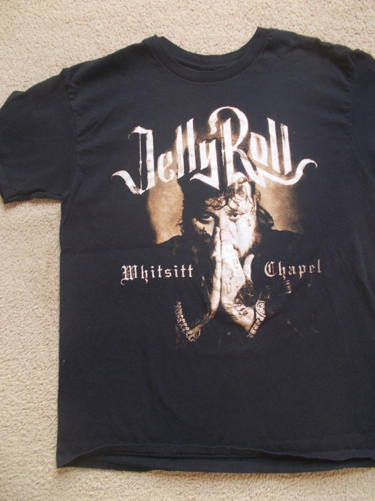 

Jelly Roll Whitsitt Chapel TShirt Country Rock Band Tee Black Reprint PA6909 Unisex T-Shirt M