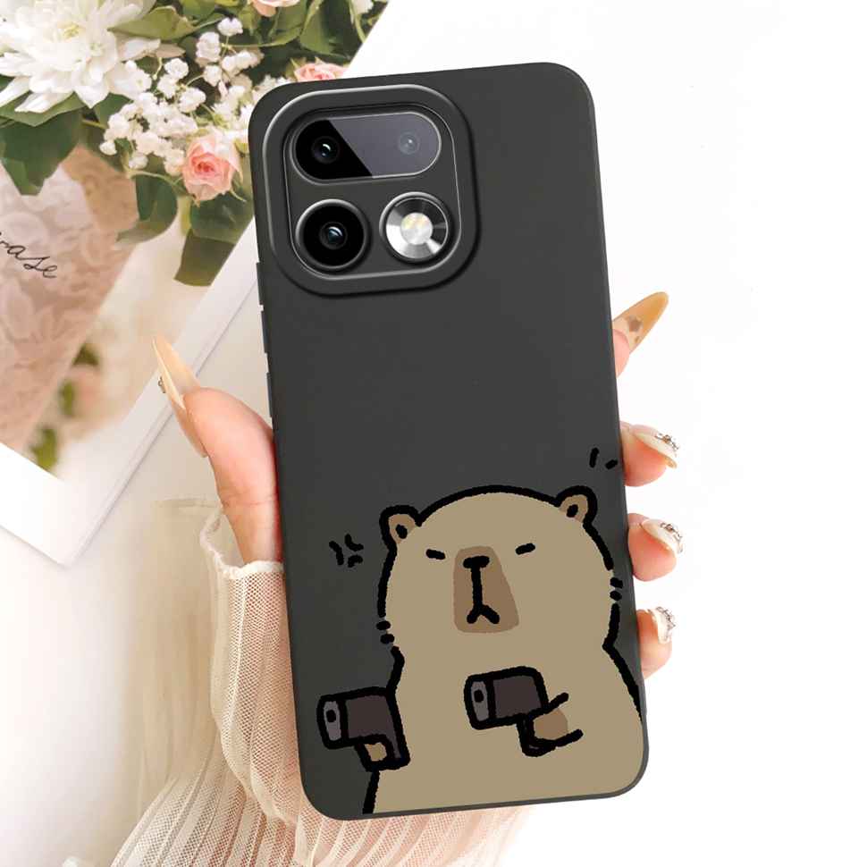For Realme 16 Pro 5G RMX5121 6.78" Case Cartoon Animals Silicone Back Cover For Realme 16Pro 16 PRO RMX5120 Bumper Phone Cases