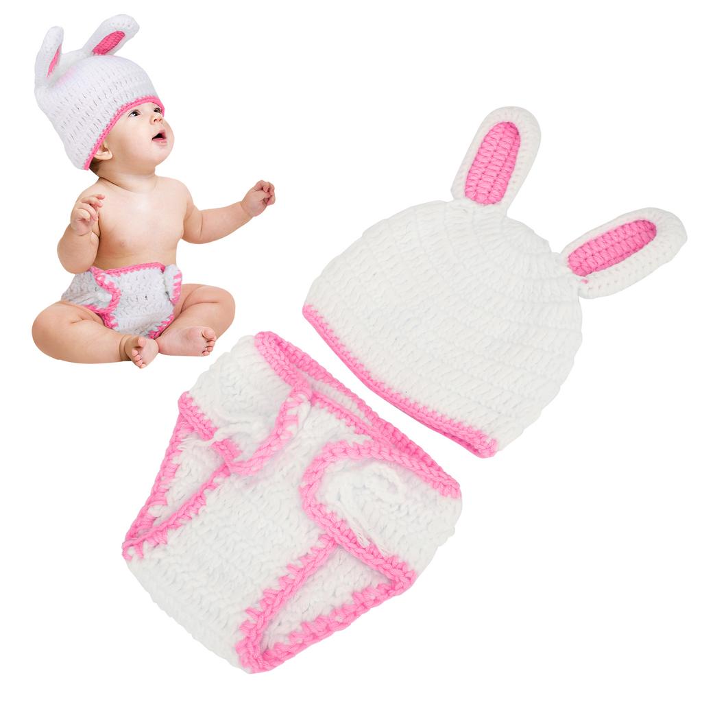 Newborn Baby Photography Props Cute Shape Photo Costume Infants Hat Pants