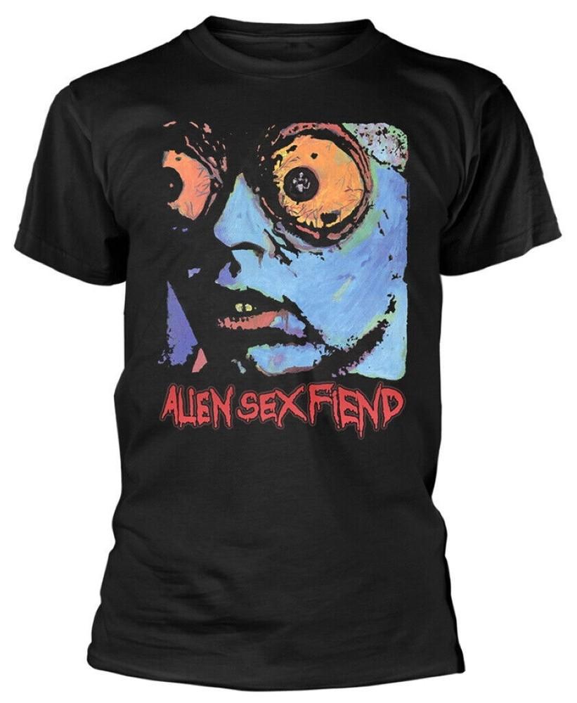 Alien Sex Fiend #039Acid Bath Short Sleeve Black Unisex S2345XL MO210 Unisex T-Shirt M
