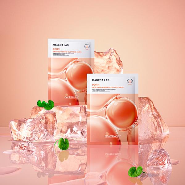 Madeca LabPDRN Skin Tightening Glow Gel Mask Pack (5 sheets)
