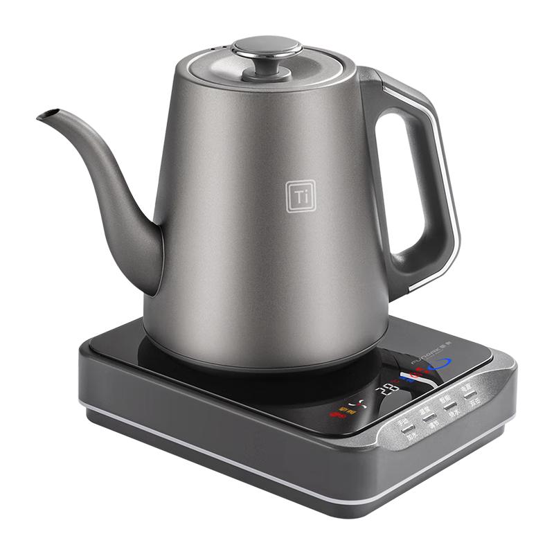 FUNORK Pure Titanium Automatic Water Pumping Electric Kettle RY-D6 CN plug (adapter included)