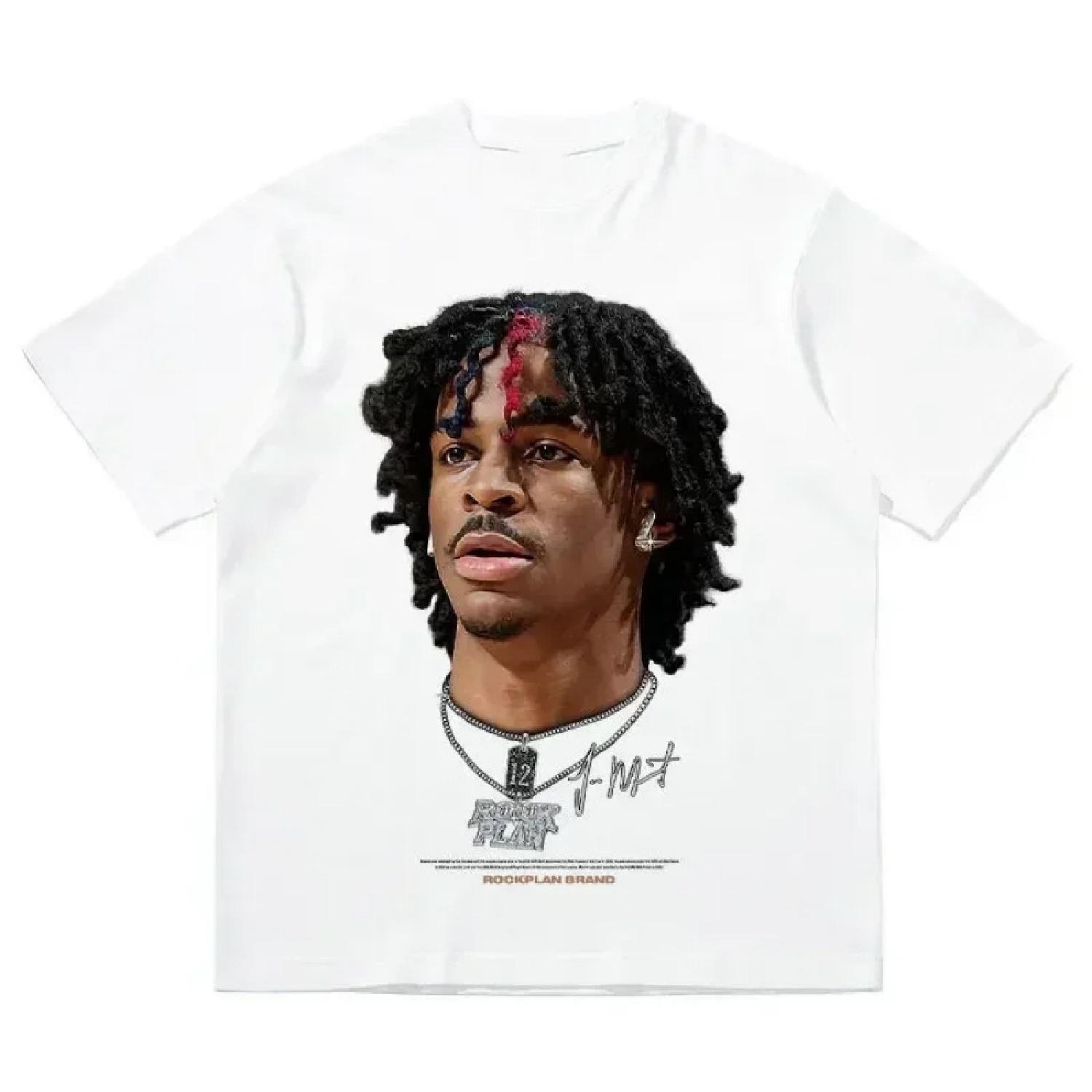 

Cotton Fashion Brand Y2K Top Summer Trend Youth American Street Hip-hop Basketball T-shirt Men and Women All The Fashion Brand XXXXXL білий