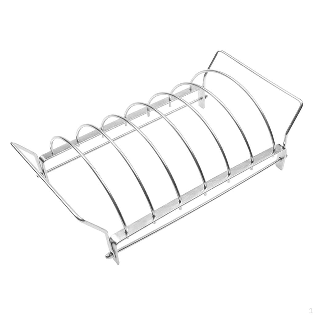 Rack for Grilling Ribs, Stand, Holder, Accessories, Removable Grill, Steak Rack, Rib Racks