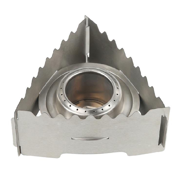 Походная плита Кемпинговая плита Спиртовая для горелки Мини Нержавеющая сталь Спиртовая плитка 1