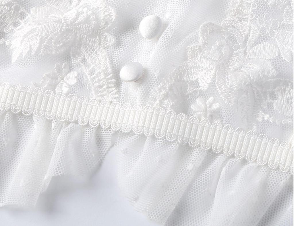 **Fishbone Strapless Ultra-Thin Lace Bra - Sexy French-Style Lingerie**