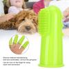 10PCS Silicone Soft Pet Finger Toothbrush Green Teeth Clning Tool for Cats Dogs