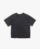 Liomeu Curved Incision Washed Short Sleeve T-Shirt_Gray