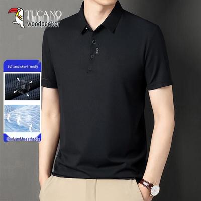 Men's Ice Silk Polo T-Shirt