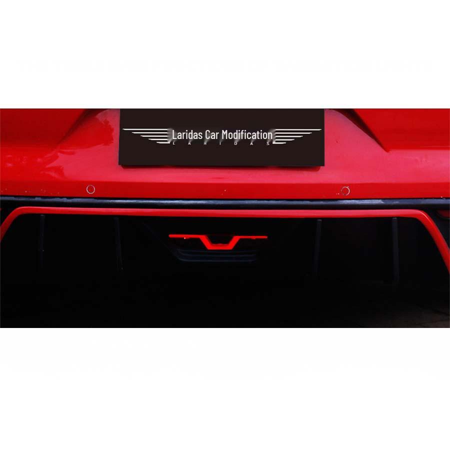Ford Mustang S550 Diffuser Center & Reverse LED Brake Light (Smoked Style) 2015-2023