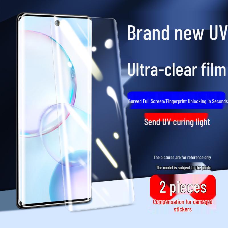 Honor 50 Pro Anti-Peep UV Curved Tempered Hydrogel Screen Protector