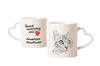 American Shorthair - Cat Mug, Adorable Heart-shaped Handle Mug, Universal Gift from Brand