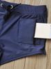 Swimwear JOCKMAIL Solid Color Men's Low-Rise Swim Shorts Flat Angle Drawstring Non-Slip with Convenient Zippered Pouch Trunsk