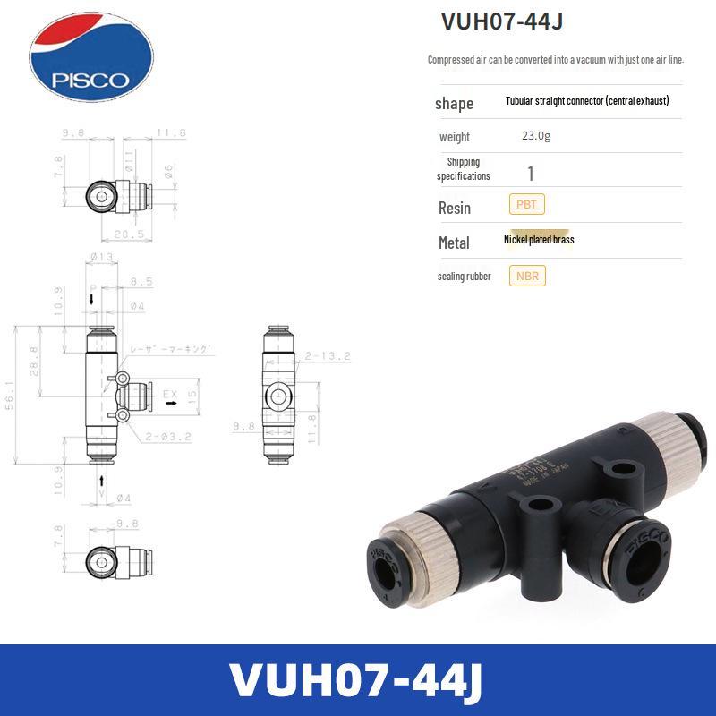 Bisco PISCO Vacuum Generator VUH/VUL Series