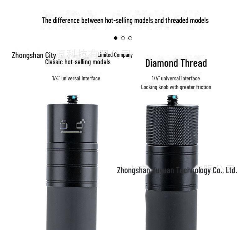 Aluminum Alloy Universal Telescopic Selfie Stabilizer for DJI and Feiyu Sports Cameras
