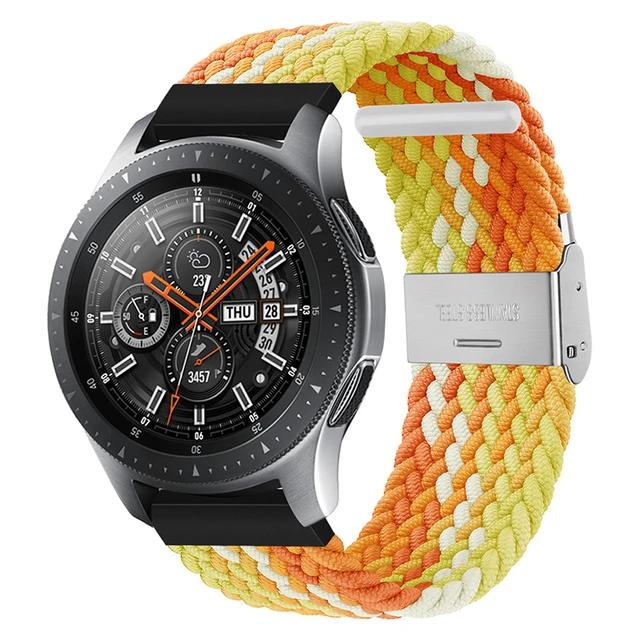 

20mm 22mm Nylon strap for Samsung Galaxy Watch 7/6/5/4 Active 2 40 44 45mm Watch Adjustable Bracelet For Amazfit Huawei Correas 20mm