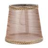 E14/E27 Nordic Style Fabric Transparent  Chandelier Lampshades Art Decor Lamp Shades Bedroom Wall Lamp Cover Clip On/ Meson Type