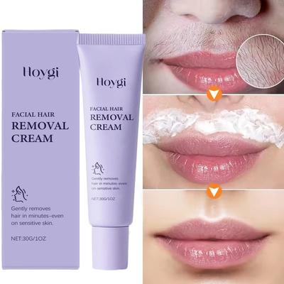 Cremas Depilatorias Indoloras Eliminación Rápida Suave Cuidado de la Piel Blanqueamiento Vello Facial Claro Depilación Axilas Crema Mujeres Hombres Belleza