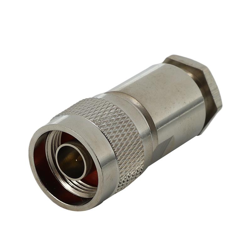 Fresh 12 Pcs N Type Male Clamp RG8 LMR400 RG165 RG213 7D-FB RF Coaxial Connector