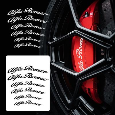 2026 Hot Sticker Car Brake Caliper Sticker Heat Resistant Decals Auto Accessories For Alfa Romeo Giulietta GT 159 147 156 Mito B