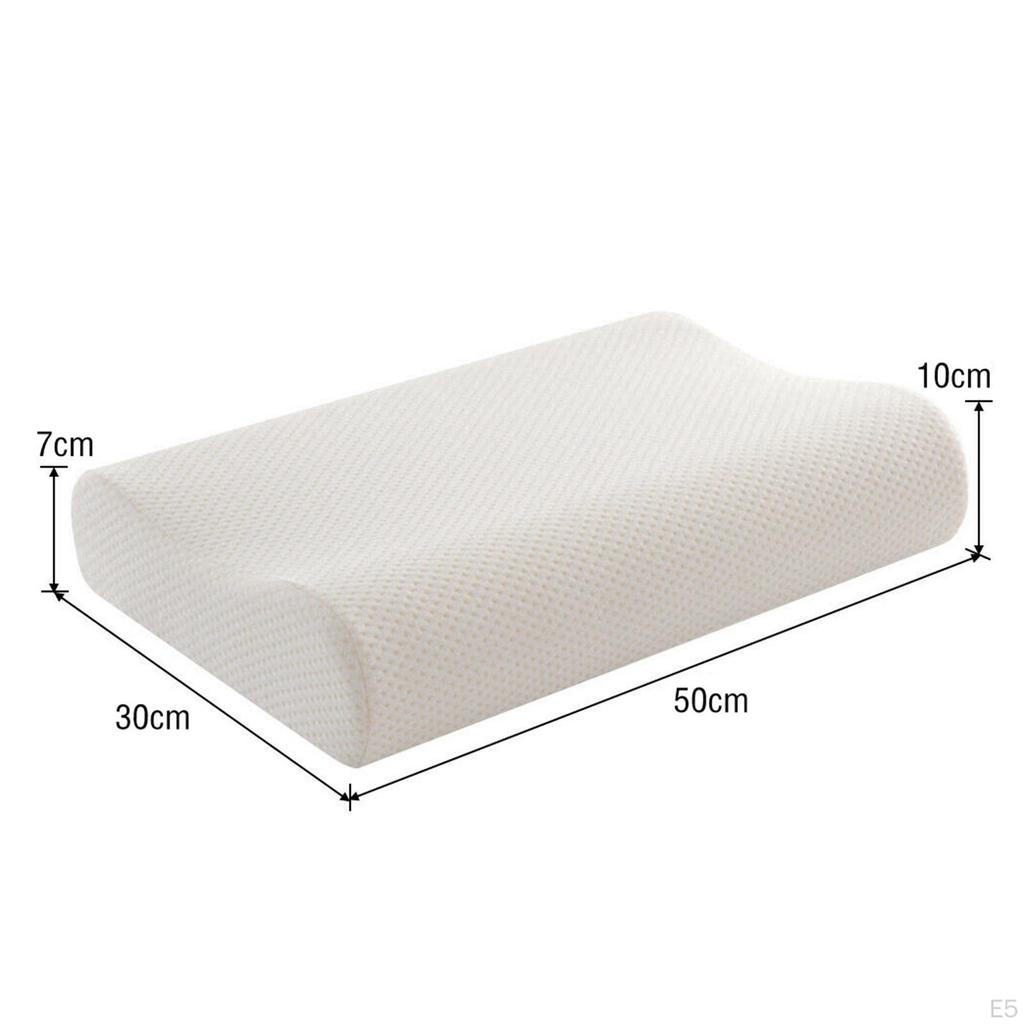 Bamboo Memory Foam Pillow Premium Slow Support Neck Head
