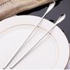 RuHan Stainless Steel Long-Handle Cocktail & Ice Cream Spoon