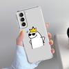 Phone Case For Samsung Galaxy S26 S25 S24 S23 S22 Ultra S20 S21 FE 5G Plus Soft Clear Cover Cute Matchstick Men Couple