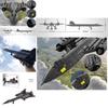 Sr-71 Blackbird Military Spy Plane Building Toy For Kids