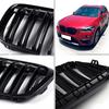For BMW X1 F48 F49 Glossy Black Grille Car Front Kidney Grill Grilles Racing Grills Single Double Line Grille 2016-2019 Accessories