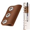 Pen Holder Clip For Journal PU Leather Loose-leafs Notebook Pen Clip Pencil Loop Holder For Home School Pen Fixed Clamp