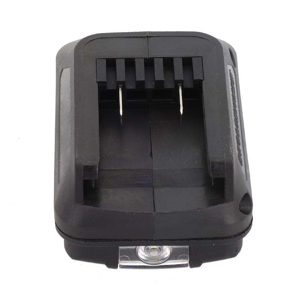 20V Battery Adapter Dual USB Adapter Convenient Charging Easy To Use High-voltage Protection Lightweight Material