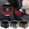 AIV1 Car Trunk Organizer Box Console Tools Storage Case Bag Interior For Lexus CT ES GS NX IS250 CT200h IS300h ES300h RX400h NX300h I