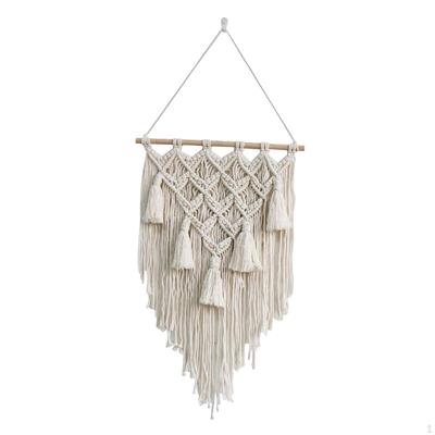Boho Macrame Wall Decor - Handcrafted Tapestry for Home and Living Room