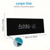 Among Us Large Size Mouse Pad Large Gaming Table Cushion Non-slip Laptop Tablet Big Mousepad XXL Mat Mini PC Playmat With Lock Edge