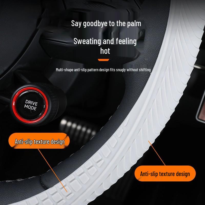 Xiaomi SU7 Lenkrad-Silikonabdeckung - Rutschfest, Ganzjahres-Autoinnenzubehör