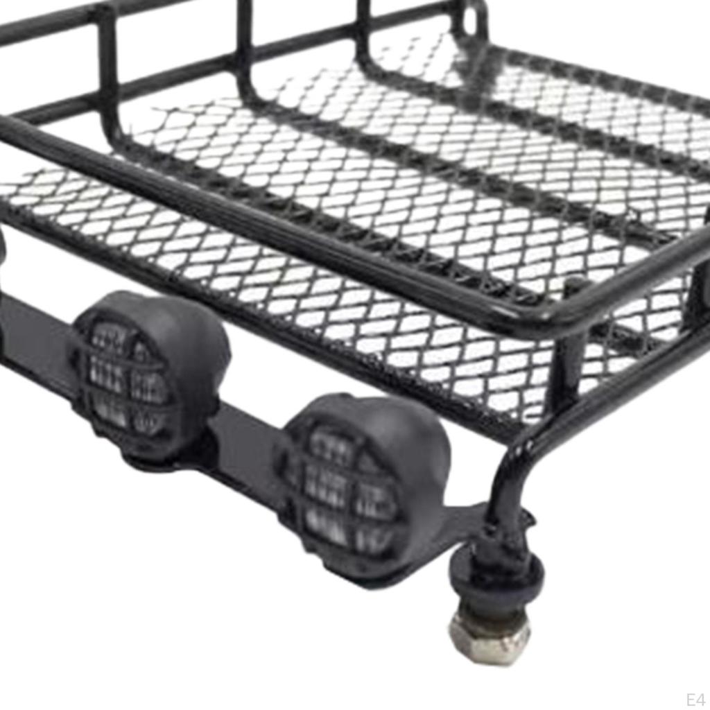 1/10 RC Car Roof Rack Luggage Carrier Easy to Install Accessory DIY for SCX10