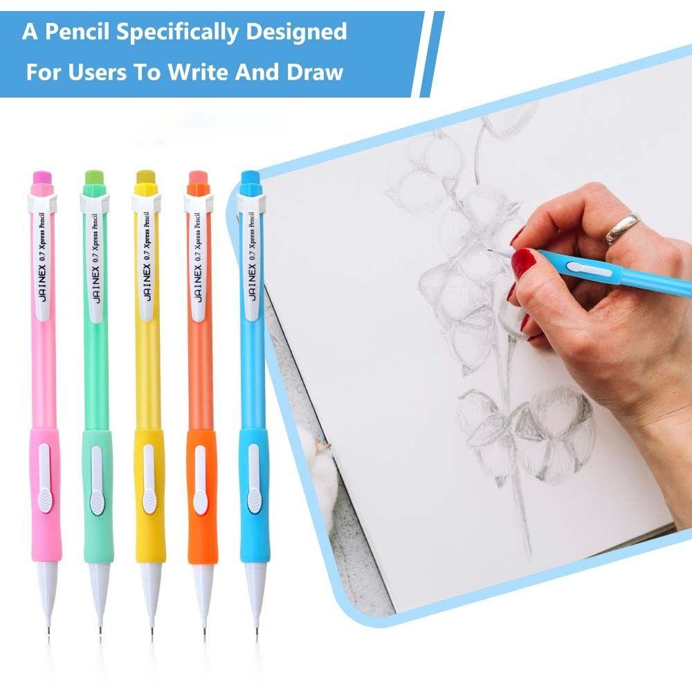 0.7mm Propelling Pencil Engineering Drawing Sketch Pencil Multi-functional 2B Pencil  Stationery