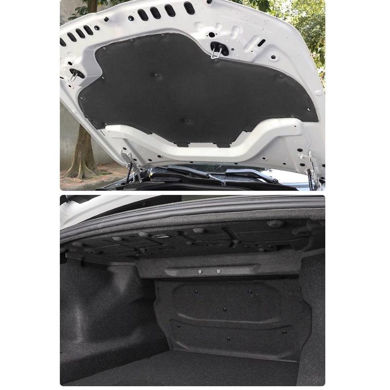 Für BMW 5er G60 i5 Limousine 2024 2025 2026 Auto Motor Wärmeisolationsmatte Schalldämmung Motorhaube Vorne Geräuschdämmung Baumwolle Zubehör