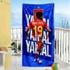 Lamine Yamal Barcelona Football Celebration Beach Towel Quick-Dry Soft Microfiber Comfortable Lightweight