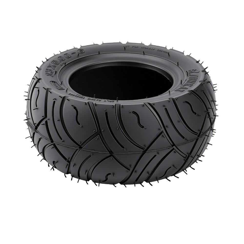 Anti Slip Tread Vacuum Tire 13x5.00-6 Replacement Tire Durable Tubeless Tire For ATV