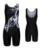 Jeteseu Women'S Aqua Dt 3-Part Half-Body Indoor Swimsuit L_9A3311