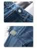 Women's 2025 Spring Retro High-Waisted Wide-Leg Cropped Jeans