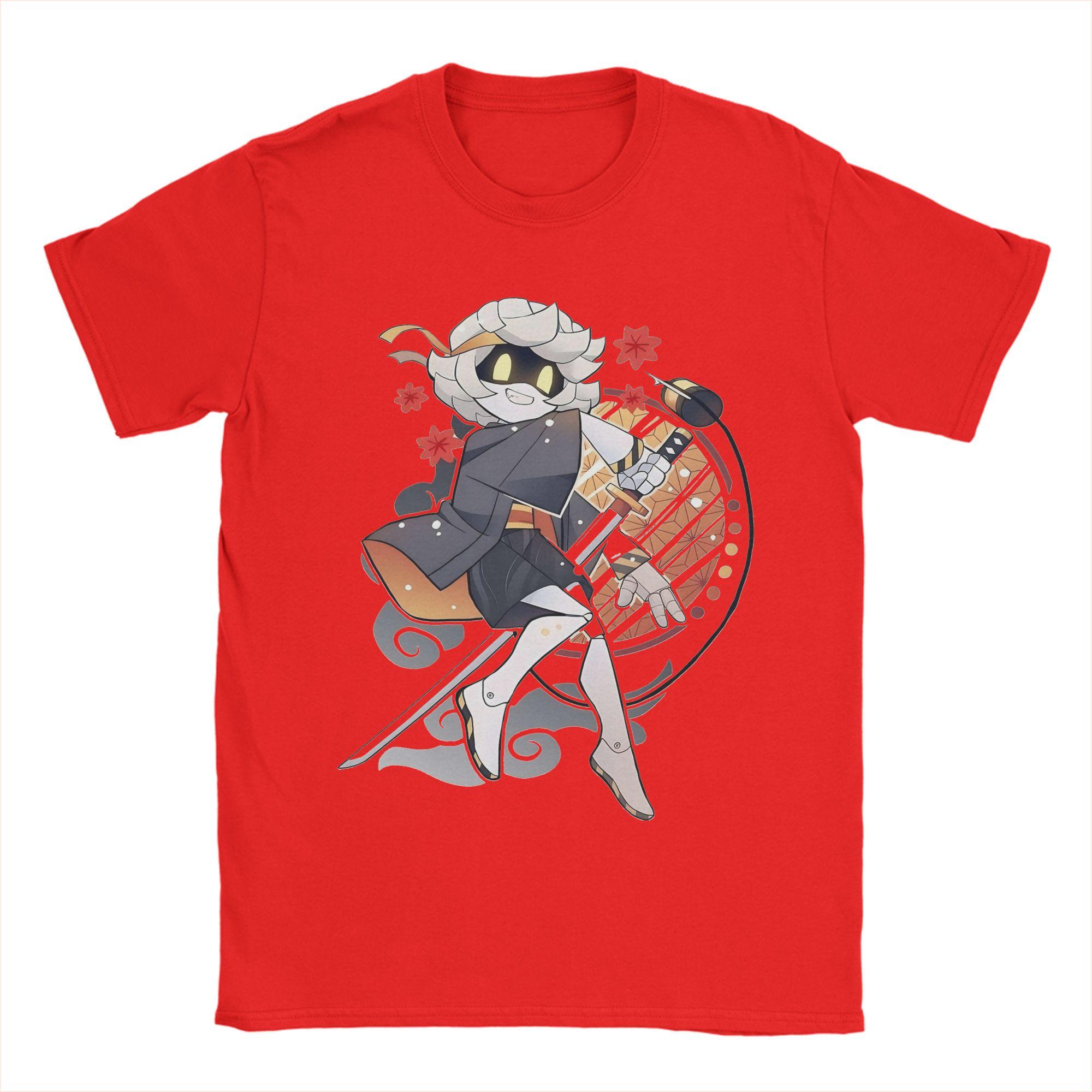 Casual Murder Drones Uzi Doorman T-Shirt for Men Round Neck Pure Cotton T Shirt Cartoon Short Sleeve Tees Printing Tops S
