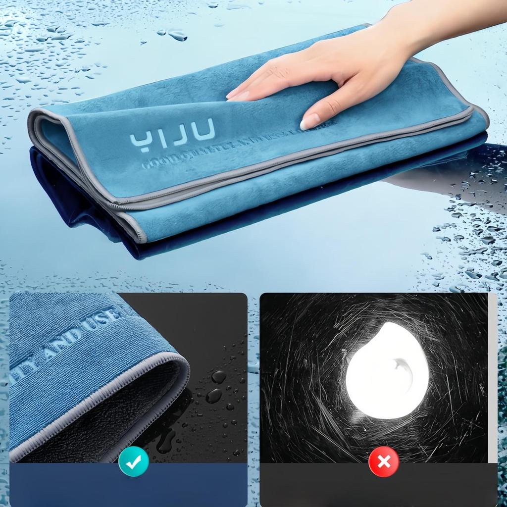 Car Washing Cleaning Towel Car Cleaning Cloth Highly Absorbent Lint-Free Car Interior Cleaning Rag Without Leaving Water Marks.