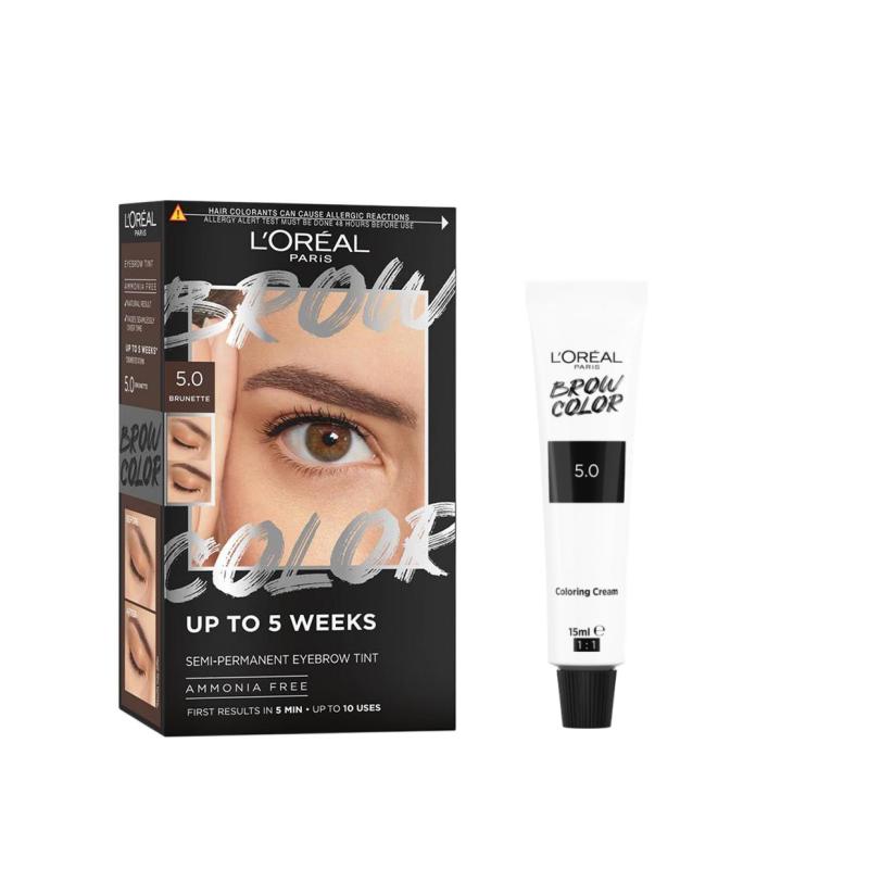 Loreal Paris Long tint LOreal Lasting Eyebrow Tint-5.0 Brown 15ml