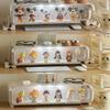 Transparent Desktop Monitor Stand with Display Shelf - Organizes Office Accessories Blind Box Collectibles & Mini Figures Neatly